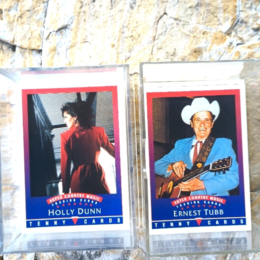 Country music star cards